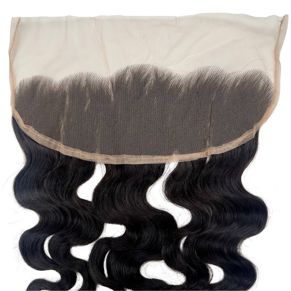 Raw Vietnamese Body Wave 13x4 Swiss Frontal