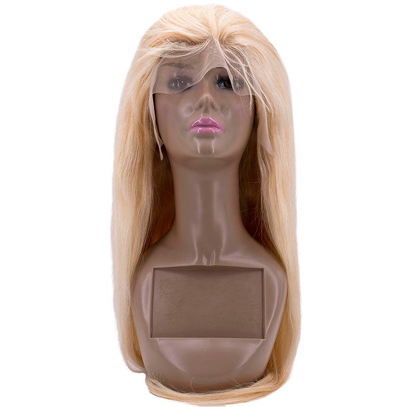 Blonde Straight 13x4 Transparent Lace Front Wig