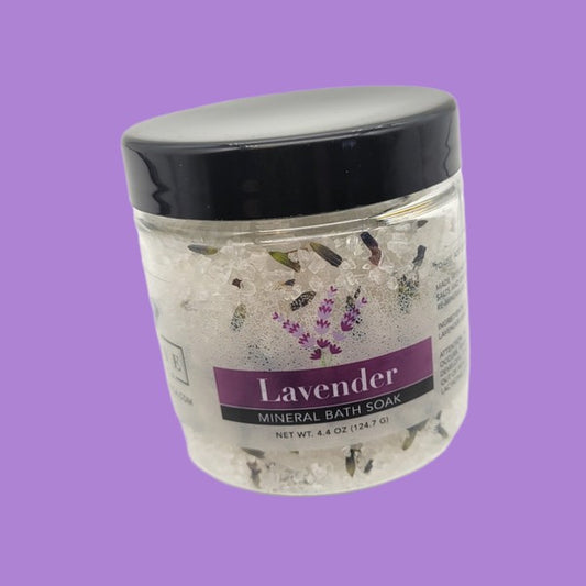 Bath Salt / Mineral Soak   Lavender Spa / small